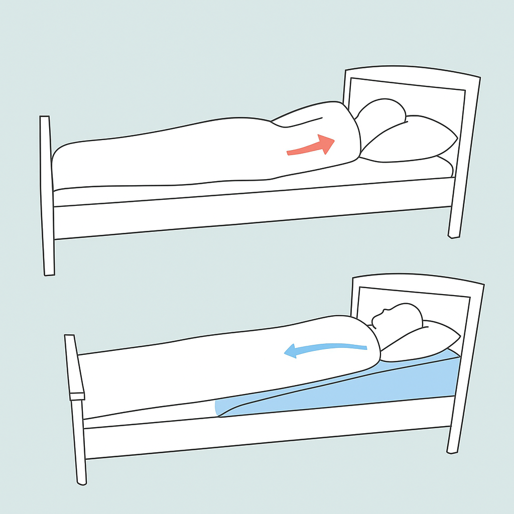 Клиновидный матрас